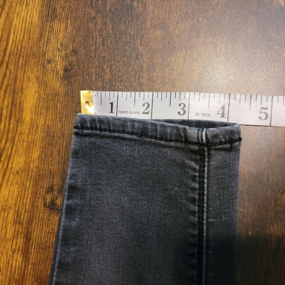 American Eagle Jeans 4 XL Jegging Sky High Super Stretch Black Wash Denim - Picture 10 of 11